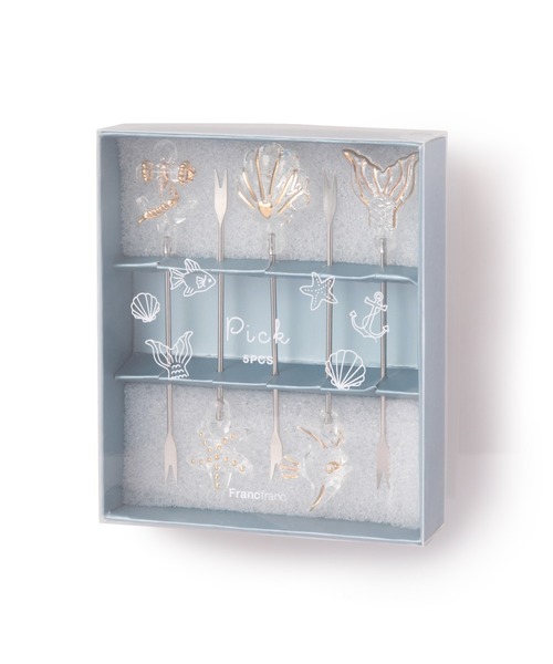 Francfranc(フランフラン)の「マーメイド ピック 5本セット(カトラリー・レディース・マルチ・FREE)」の5枚目の写真