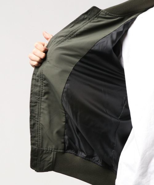 Burner（バーナー）の「【BURNER SELECT】MA-1（MA-1・メンズ・ブラック/ベージュ/カーキ・L/M/XL）」の4枚目の写真