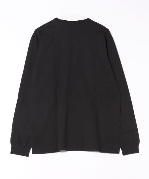 Champion（チャンピオン）の「【Champion/チャンピオン】（UN）6oz. GARMENT DYED LONG SLEEVE T-SHIRTS（Tシャツ/カットソー・メンズ・ブラック/ネイビー/グレー/レッド/グリーン/グレイッシュブルー・SMALL/MEDIUM/LARGE/X-LARGE）」の8枚目の写真