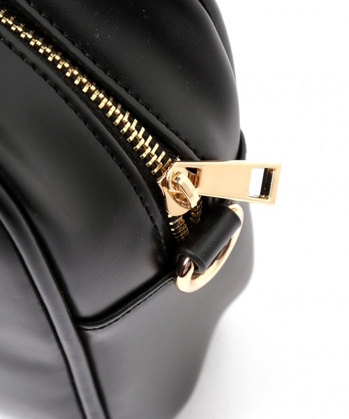 LAKOLE（ラコレ）の「スクエアボストンショルダーバッグ / LAKOLE（ショルダーバッグ・レディース・ブラック/オフホワイト・FREE）」の15枚目の写真