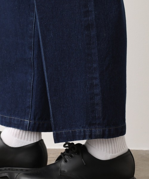 JUNRED(ジュンレッド)の「ミドルオンスデニムワイドテーパードタックパンツ(デニムパンツ・メンズ・ブルー/ネイビー・S/M/L)」の12枚目の写真