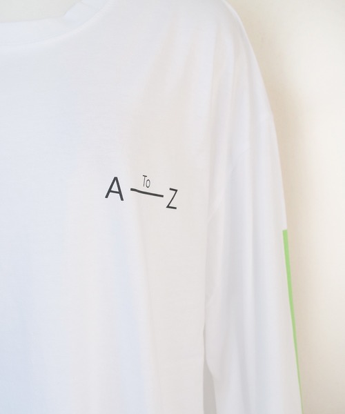 Marient（マリエント）の「AtoZ　ロンTシャツ（Tシャツ/カットソー・レディース・パープル/ホワイト/ブラック・FREE）」の14枚目の写真
