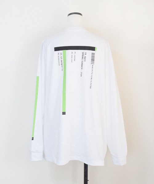 Marient（マリエント）の「AtoZ　ロンTシャツ（Tシャツ/カットソー・レディース・パープル/ホワイト/ブラック・FREE）」の11枚目の写真