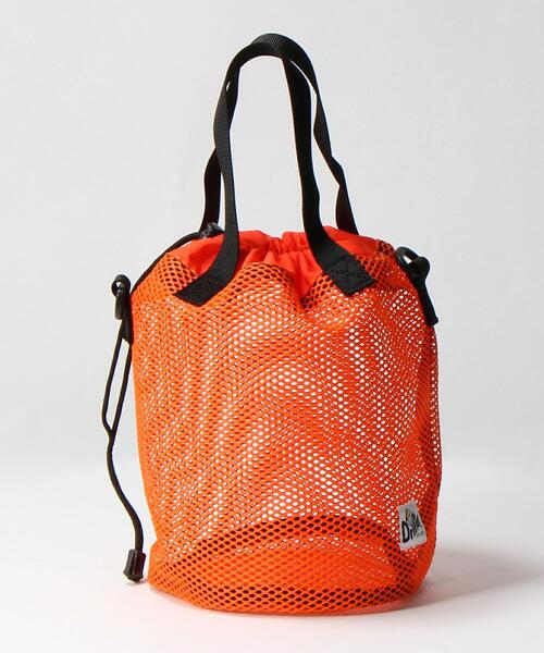 Drifter（ドリフター）の「＜Drifter＞メッシュドロストショルダーバッグ -2WAY- о（ショルダーバッグ・レディース・ブラック/オレンジ・FREE）」の7枚目の写真
