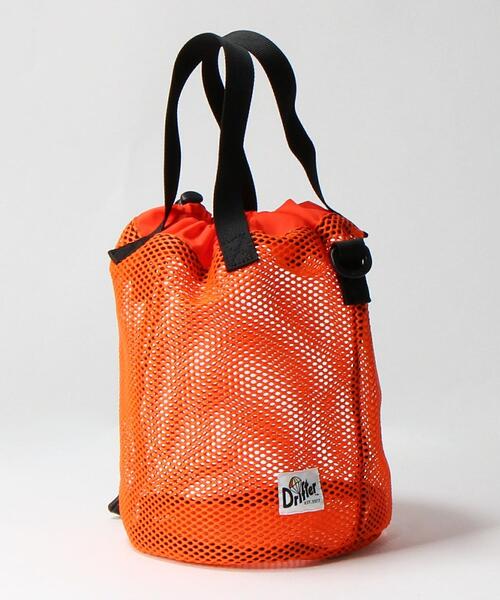 Drifter（ドリフター）の「＜Drifter＞メッシュドロストショルダーバッグ -2WAY- о（ショルダーバッグ・レディース・ブラック/オレンジ・FREE）」の6枚目の写真