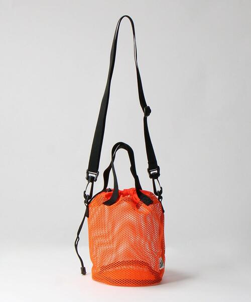 Drifter（ドリフター）の「＜Drifter＞メッシュドロストショルダーバッグ -2WAY- о（ショルダーバッグ・レディース・ブラック/オレンジ・FREE）」の10枚目の写真