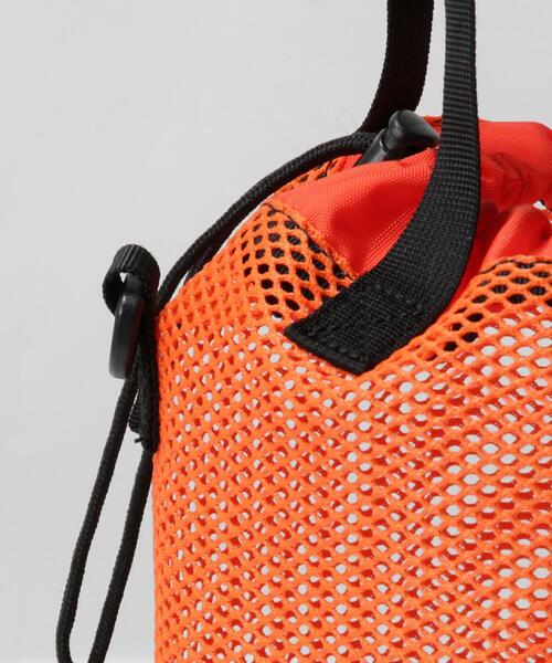 Drifter（ドリフター）の「＜Drifter＞メッシュドロストショルダーバッグ -2WAY- о（ショルダーバッグ・レディース・ブラック/オレンジ・FREE）」の3枚目の写真