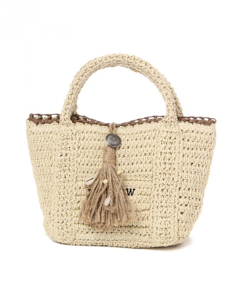 BAYFLOW（ベイフロー）の「20SSペーパータックロゴトートS（トートバッグ・レディース・ブラウン/ナチュラル・FREE）」の17枚目の写真