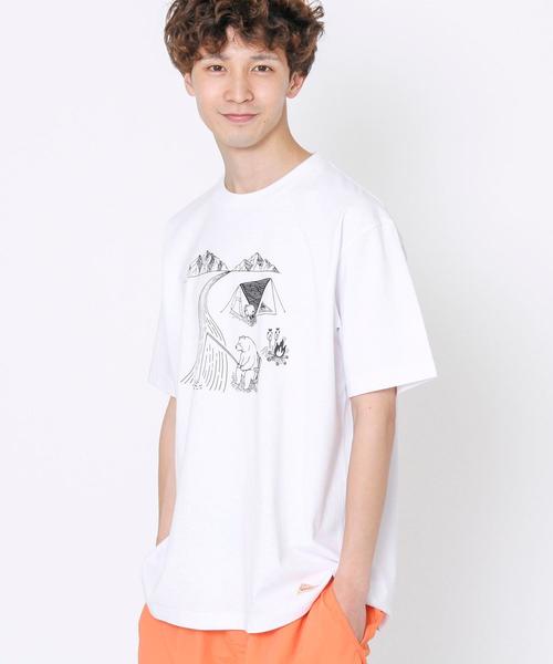 KELTY(ケルティ)の「KELTY(ケルティ)別注プリントTシャツ(Tシャツ/カットソー・メンズ・ブラック/ホワイト・LARGE/SMALL/MEDIUM/X-LARGE)」の2枚目の写真