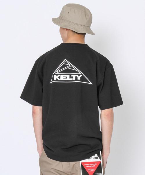 KELTY(ケルティ)の「KELTY(ケルティ)別注プリントTシャツ(Tシャツ/カットソー・メンズ・ブラック/ホワイト・LARGE/SMALL/MEDIUM/X-LARGE)」の4枚目の写真