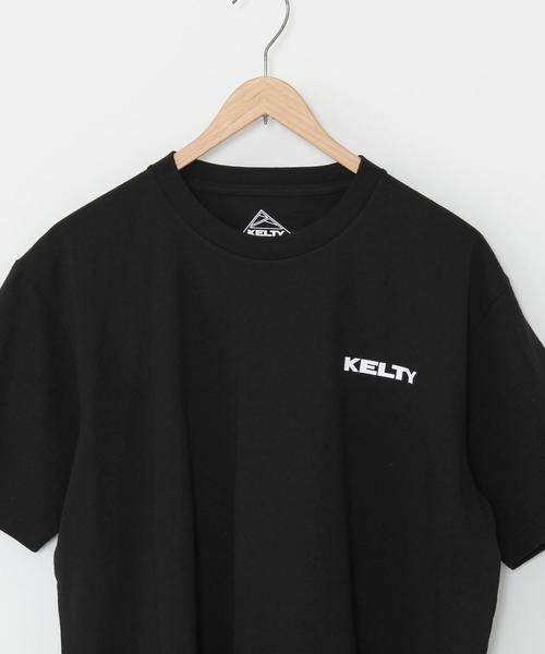 KELTY(ケルティ)の「KELTY(ケルティ)別注プリントTシャツ(Tシャツ/カットソー・メンズ・ブラック/ホワイト・LARGE/SMALL/MEDIUM/X-LARGE)」の8枚目の写真