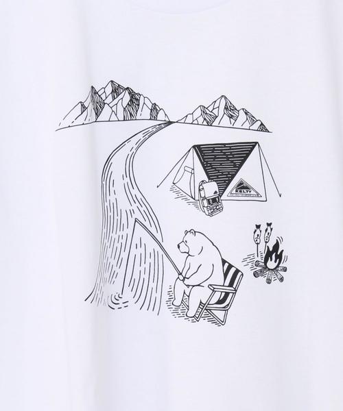 KELTY(ケルティ)の「KELTY(ケルティ)別注プリントTシャツ(Tシャツ/カットソー・メンズ・ブラック/ホワイト・LARGE/SMALL/MEDIUM/X-LARGE)」の21枚目の写真