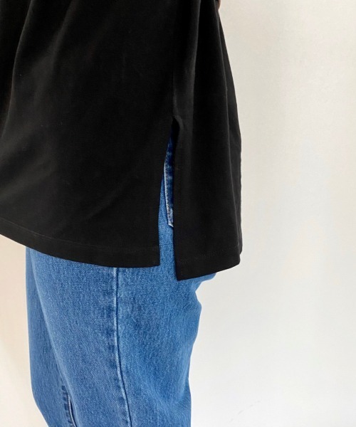PAGEBOY（ページボーイ）の「ワンショルレイヤードカットソー（Tシャツ/カットソー・レディース・ブラック/オフホワイト/グレイッシュベージュ・FREE）」の9枚目の写真