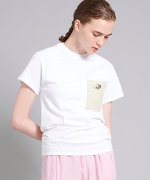 FUMIE TANAKA | 【FUMIE=TANAKA(フミエタナカ)】レザーポケットTシャツ　F20S-33(Tシャツ/カットソー)