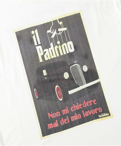 Right-on（ライトオン）の「ムービーＴシャツ（Tシャツ/カットソー・メンズ・ブラック/オフホワイト/ホワイト×ホワイト/ベージュ/サックスブルー/ホワイト・L/M/XL）」の22枚目の写真