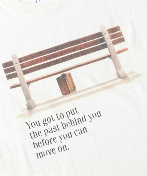 Right-on（ライトオン）の「ムービーＴシャツ（Tシャツ/カットソー・メンズ・ブラック/オフホワイト/ホワイト×ホワイト/ベージュ/サックスブルー/ホワイト・L/M/XL）」の14枚目の写真