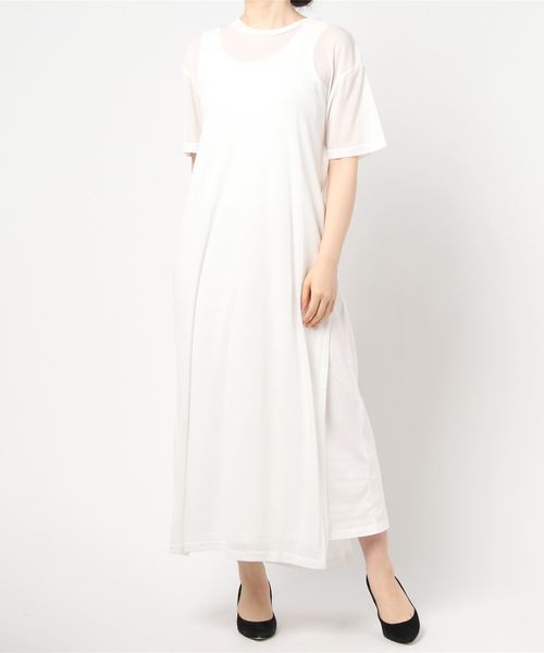 2点セット シアーニットリブワンピ ス タンクトップマキシワンピース ワンピース Kobe Lettuce コウベレタス のファッション通販 Zozotown