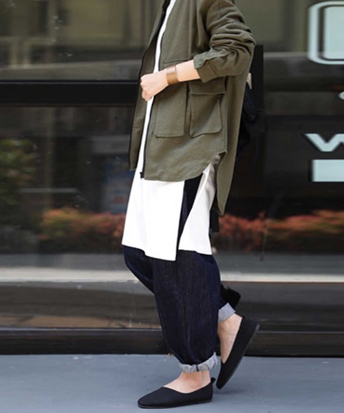 antiqua（アンティカ）の「アシメカットパンプス（パンプス・レディース・ホワイト/ブラック・LL/S/M/L）」の18枚目の写真