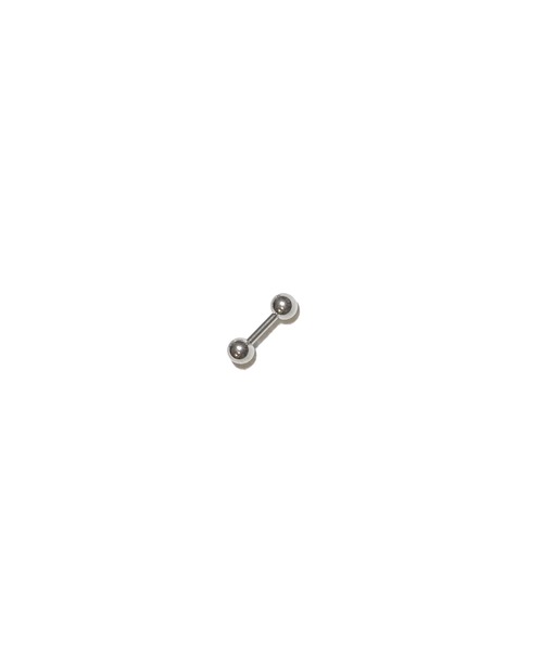 MORPH(モルフ)の「MORPH モルフ バーベルボディーピアス 16ゲージ 6mm~18mm(ピアス(片耳用)・メンズ・シルバー・8/14/12/16/18/10/6)」の3枚目の写真