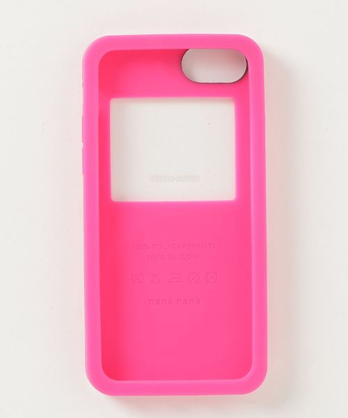 NaNa-NaNa(ナナナナ)の「NANA-NANA NOT A MUSIC PLAYER IPHONE CASE NA-000(スマホケース/カバー・レディース・ブラック/パープル/ピンク・ONE SIZE)」の4枚目の写真