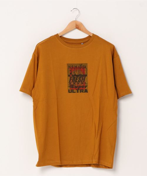 Veni Vedi Vici(ヴェニヴェディヴィチ)の「Veni Vedi Vici/VVV/POWER TEE(Tシャツ/カットソー・メンズ・ホワイト/ブラック/キャメル・S/M/L)」の3枚目の写真
