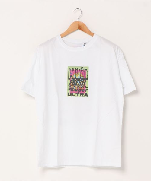 Veni Vedi Vici(ヴェニヴェディヴィチ)の「Veni Vedi Vici/VVV/POWER TEE(Tシャツ/カットソー・メンズ・ホワイト/ブラック/キャメル・S/M/L)」の1枚目の写真