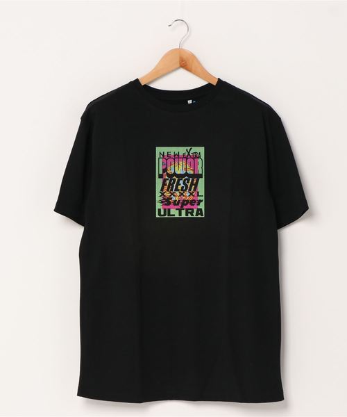 Veni Vedi Vici(ヴェニヴェディヴィチ)の「Veni Vedi Vici/VVV/POWER TEE(Tシャツ/カットソー・メンズ・ホワイト/ブラック/キャメル・S/M/L)」の2枚目の写真
