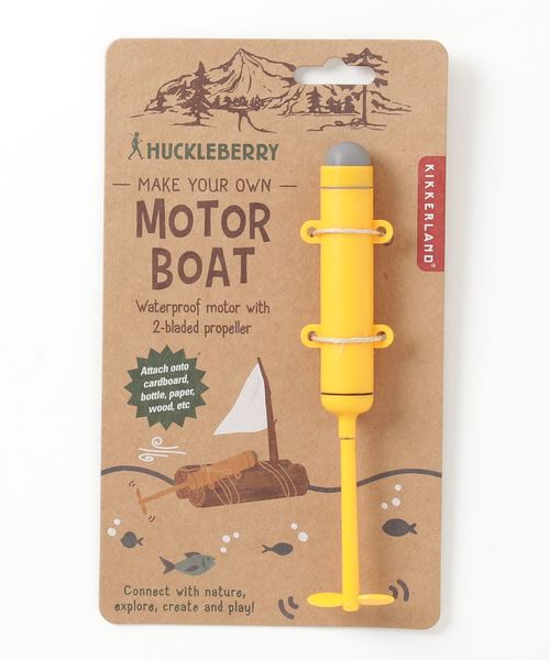 Kit Bateau à Moteur à Fabriquer Soi-même Kikkerland Huckleberry – Loisir Créatif