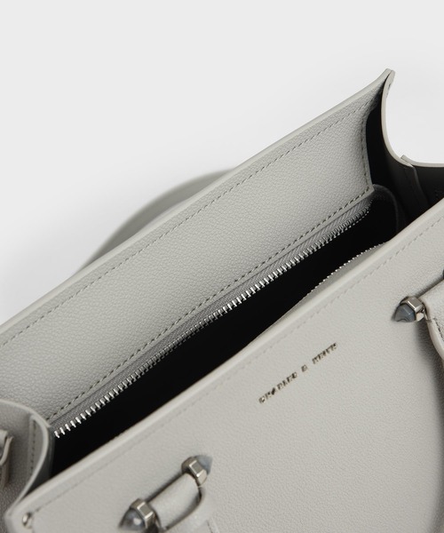 CHARLES & KEITH（チャールズ & キース）の「ダブルハンドル トート