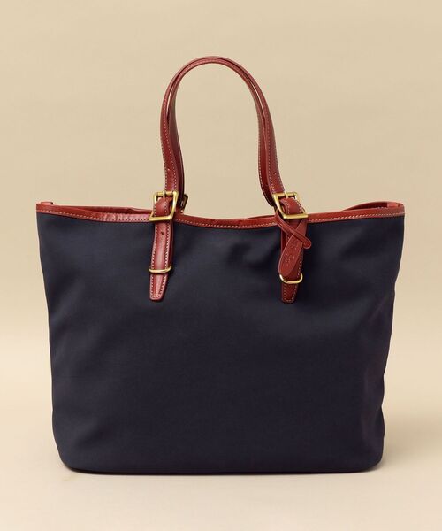 SHIPS（シップス）の「SHIPS: フェイクスエード×レザー ポーチ付き トートバッグ（トートバッグ・メンズ・ブラック/カーキ/ネイビー・ONE SIZE）」の18枚目の写真