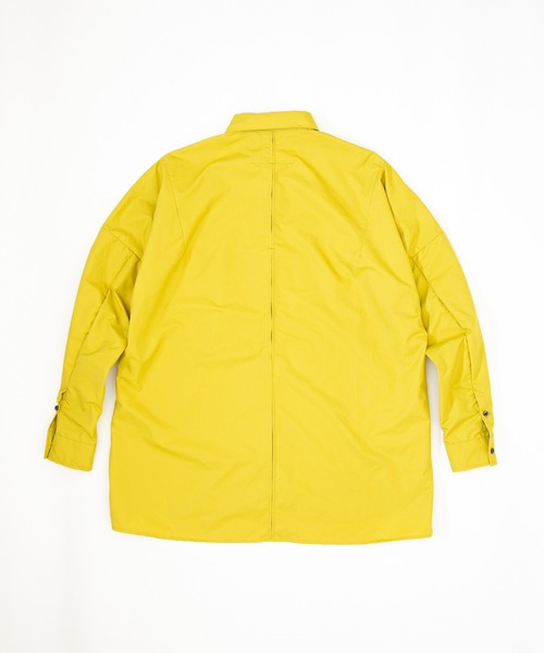 OURET（オーレット）の「撥水フルダルタイプライター ボックスドルマンシャツ（シャツ/ブラウス・メンズ・イエロー/ブルーグリーン/グレー系その他/ブラック・2/1/3）」の14枚目の写真