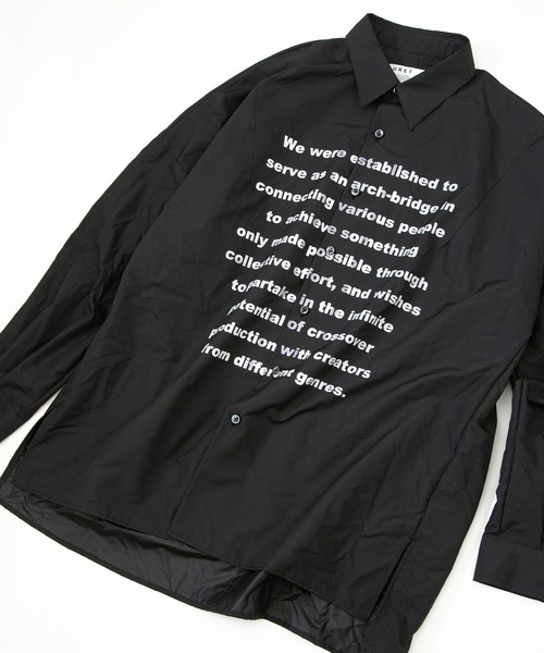 OURET（オーレット）の「撥水フルダルタイプライター ボックスドルマンシャツ（シャツ/ブラウス・メンズ・イエロー/ブルーグリーン/グレー系その他/ブラック・2/1/3）」の18枚目の写真