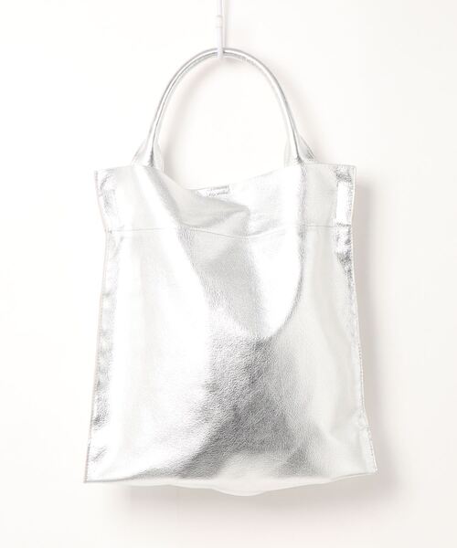 Beau're（ヴュレ）の「BEAURE ヴュレ カウレザー ワンハンドル トート (816600)（トートバッグ・レディース・ブラック/グリーン/シルバー・FREE）」の3枚目の写真