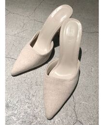 RESEXXY | 【IS】リネンライクミュール(パンプス)