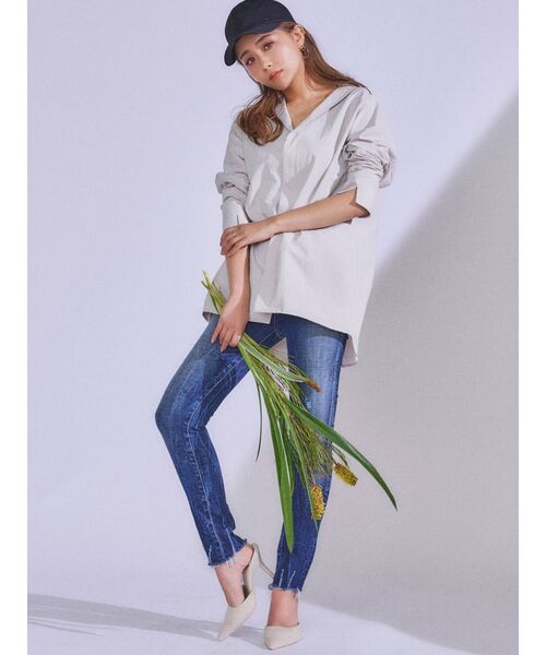 RESEXXY(リゼクシー)の「【IS】リネンライクミュール(パンプス・レディース・ブラック/ベージュ・LARGE/SMALL/MEDIUM)」の8枚目の写真