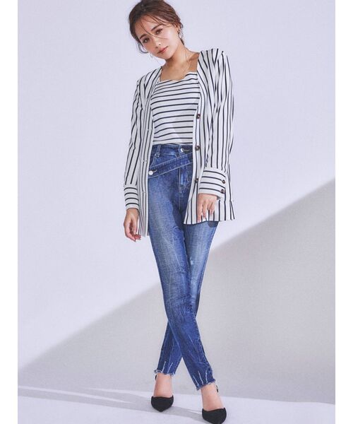 RESEXXY(リゼクシー)の「【IS】リネンライクミュール(パンプス・レディース・ブラック/ベージュ・LARGE/SMALL/MEDIUM)」の10枚目の写真