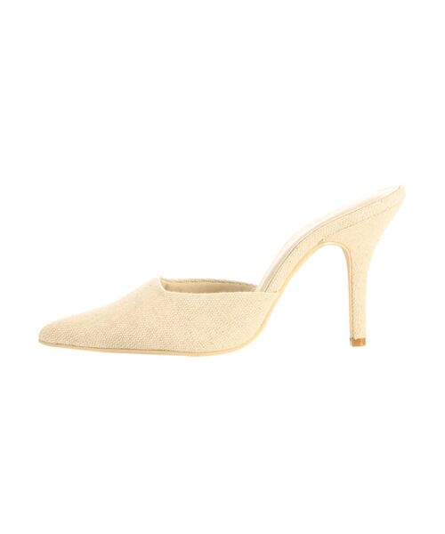 RESEXXY(リゼクシー)の「【IS】リネンライクミュール(パンプス・レディース・ブラック/ベージュ・LARGE/SMALL/MEDIUM)」の19枚目の写真