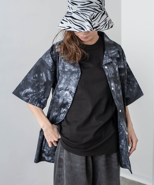 RASVOA（ラスボア）の「シアーパターンバケットハット（ハット・レディース・グリーン/ブラック系その他/ホワイト系その他/ブルー/ブラック・FREE）」の7枚目の写真