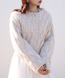 one after another NICE CLAUP | すかしあみカーディガン(カーディガン/ボレロ)