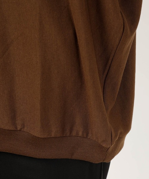 TopIsm（トップイズム）の「ドルマンスリーブ無地 半袖カットソー（Tシャツ/カットソー・メンズ・ホワイト/チャコールグレー/ブラック/ベージュ/ブラウン・M/L）」の15枚目の写真