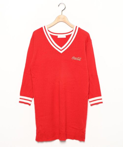 セール ブランド古着 ニットワンピース Cecil Mcbeeコラボ ワンピース Coca Cola コカコーラ のファッション通販 Zozoused