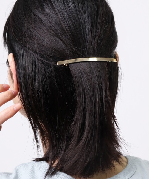 salle de bal（サルデバル）の「【 HORIMIZO / ホリミゾ 】スリムスティックバレッタ / ヘアクリップ  HMI（バレッタ/ヘアクリップ・レディース・その他1/その他2/その他3/その他4/その他5/その他6・FREE）」の2枚目の写真