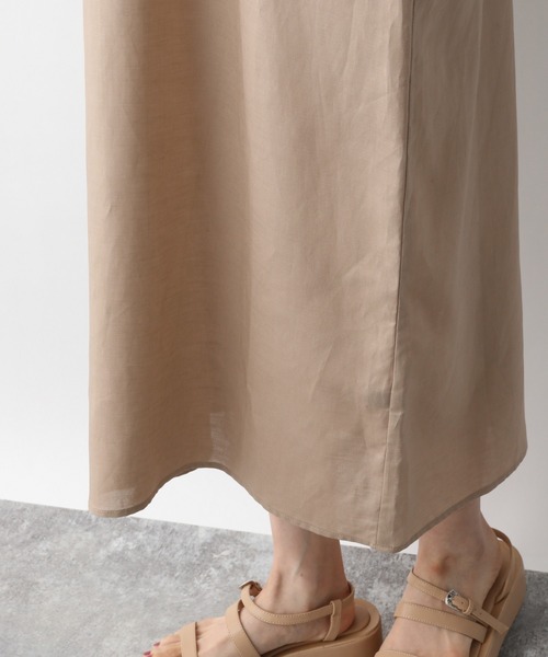 A part by(アパートバイ)の「【田中亜希子さんコラボ】ベスト2セットワンピース 947044(ワンピース・レディース・オフホワイト/ライトベージュ・SMALL/MEDIUM)」の5枚目の写真