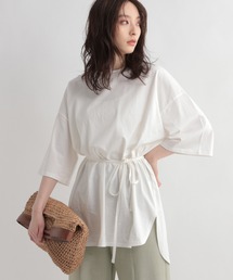 Andemiu | スリットＴシャツ948009(Tシャツ/カットソー)