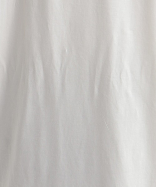 Andemiu(アンデミュウ)の「スリットTシャツ948009(Tシャツ/カットソー・レディース・オフホワイト/ブラック/ブラウン・FREE)」の11枚目の写真