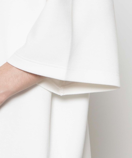 WEGO（ウィゴー）の「WEGO/ART COLLECTIONバルーン七分袖Tシャツ（Tシャツ/カットソー・メンズ・ホワイト/ベージュ/サックスブルー/ホワイト系その他/ライトパープル/スミクロ・MEDIUM/LARGE）」の22枚目の写真