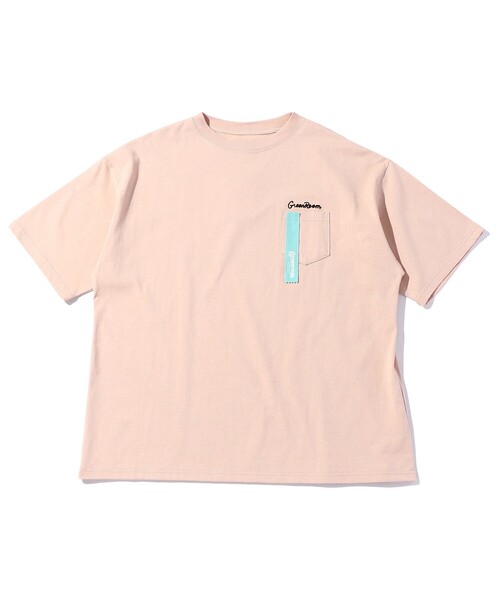 FREAK'S STORE（フリークスストア）の「WEB限定 GREENROOM×FREAK'S STORE/グリーンルーム 別注 NATHAN MCKEE バックプリントTシャツ/SURF（Tシャツ/カットソー・メンズ・ブラック/ピンク/ホワイト/ベージュ・MEDIUM/SMALL/LARGE）」の11枚目の写真