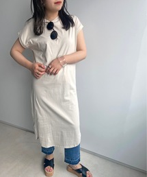 prose verse（プロズヴェール）の「スリット入りノースリカットワンピース（ワンピース）」