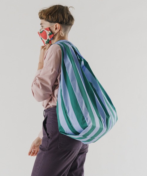 BAGGU（バグー）の「BIG BAGGU 371.ストライプ サックス