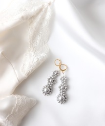 Esti / スワロフスキー パール&クリスタルピアス